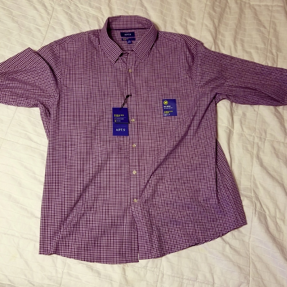 Mens long sleeve button down